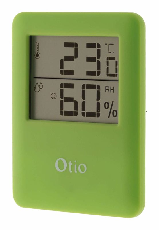 Otio Magnetic Indoor Thermometer/Hygrometer Green - Image 4