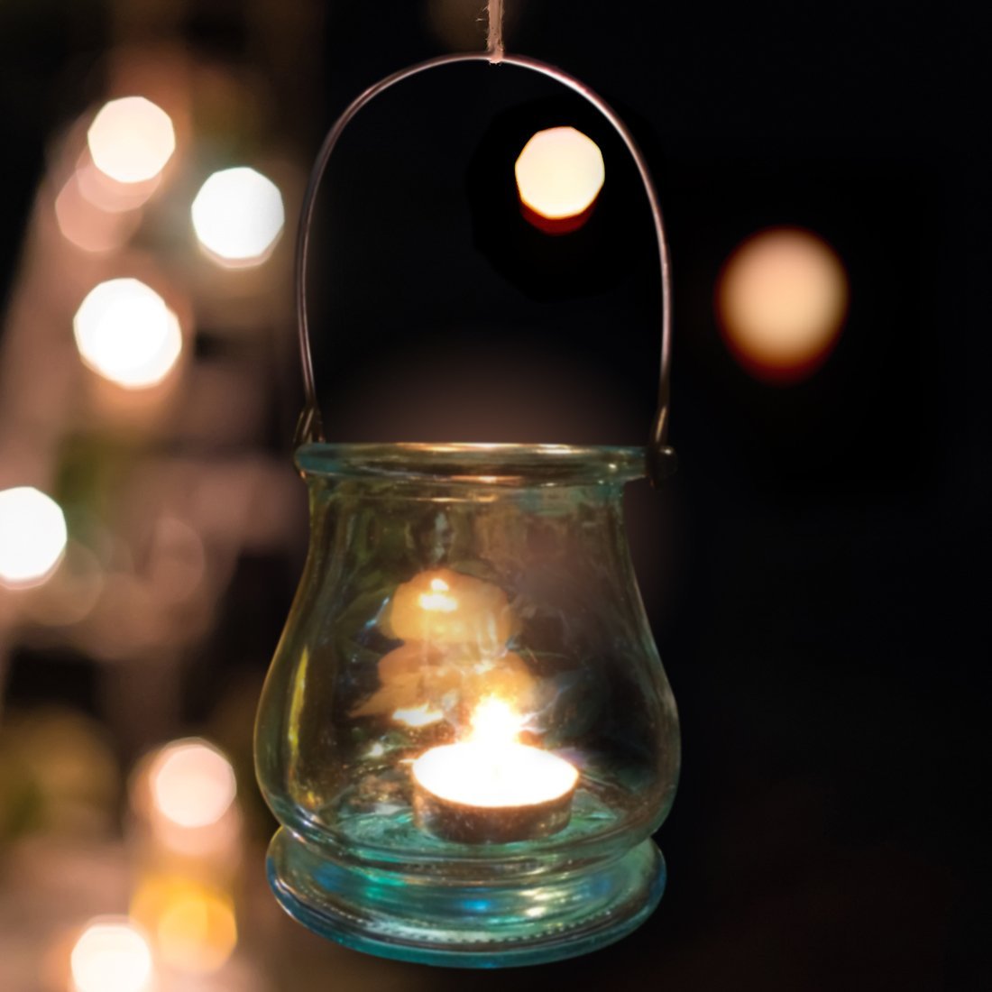 The Buzz Citronella Tea Light Jar (Includes 1 Citronella Tea Light for Outdoor, Garden Use) - Random Colour, Set of 1 - Image 3