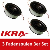 IKRA 13007005-3 Spools (VA/2) Set of 3 Spool for Grass Trimmer