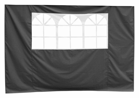 Justus Accessories Side Panel with Window, Black, 3X6X9 cm 1310 86