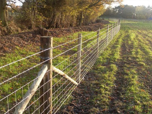 F&G Supplies 25m roll of C8/80/15 Stock Fencing ideal for dog proofing your garden as well as for Farms/Cattle/Sheep/Pigs