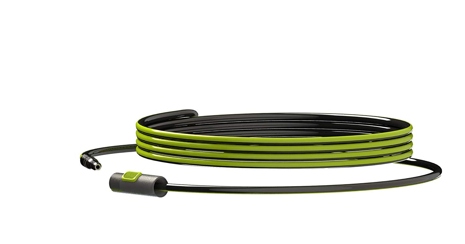 AVA 8m Fibre-Reinforced Extension Hose, Accessory for AVA Pressure Washers, Provides Extra Reach, Male and Female Quick Connectors