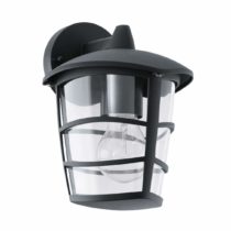 EGLO 93098 E27 Black Outdoor Wall Light ALORIA