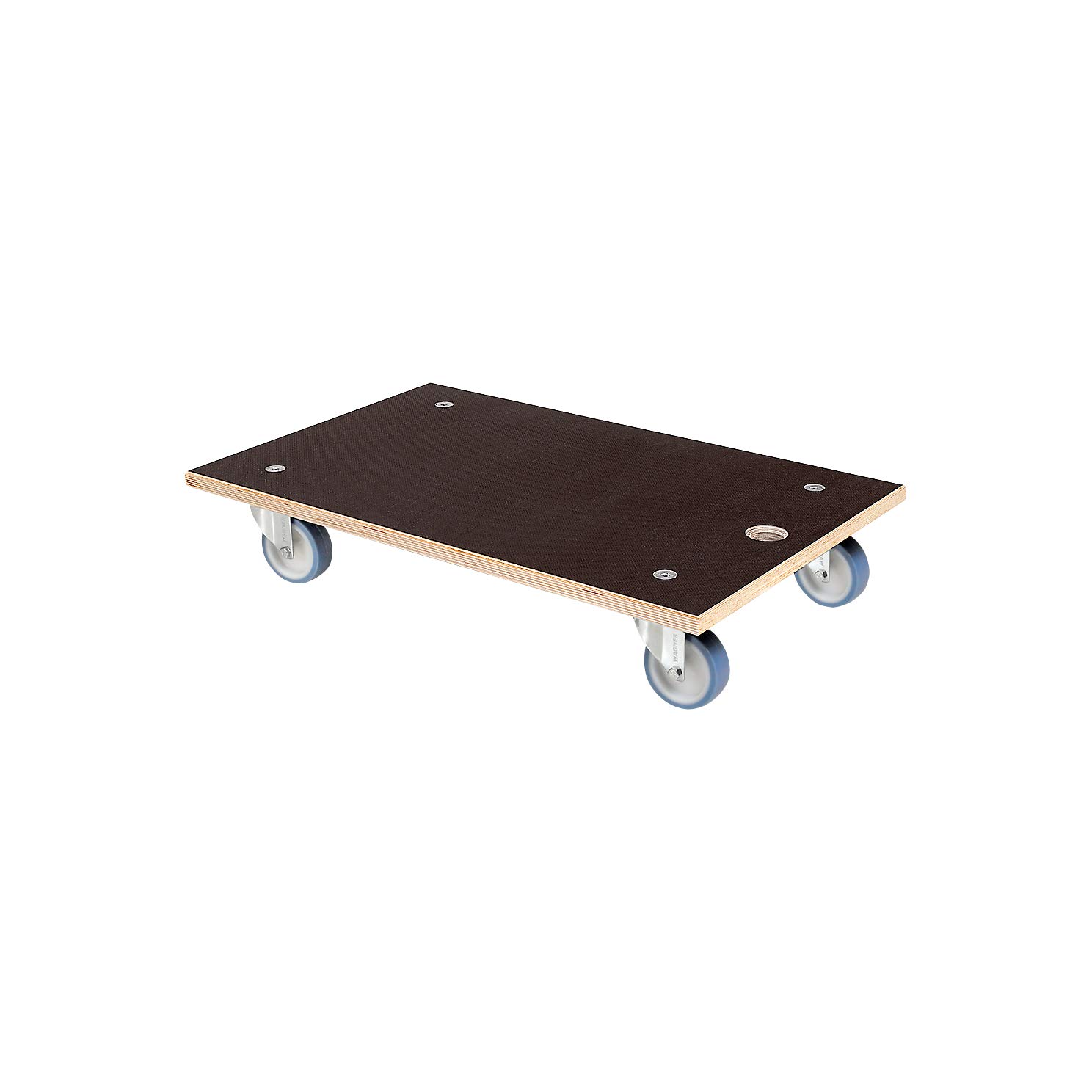 WAGNER moving dolly MM 1146 I 78 x 49 cm - for heavy boxes, appliances & furniture I recessed grip I non-slip surface I FSC-certified I load