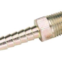 Draper 25840 PCL Male Screw Tailpiece, 1/4" BSP Taper, 1/4" Bore, Blue