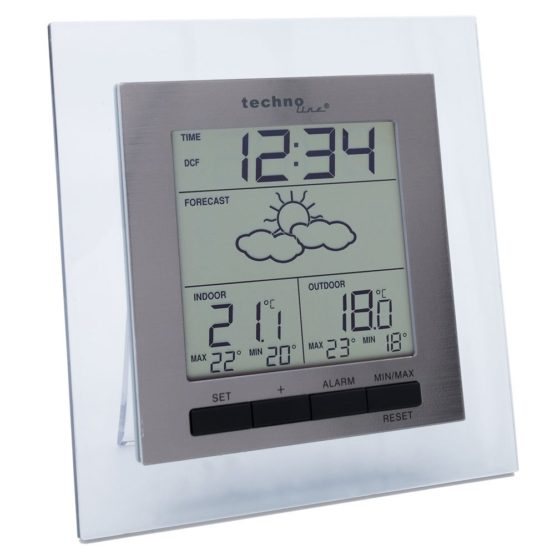 Technoline WS 9136 Weather Station Transparent-Aluminium - Image 3