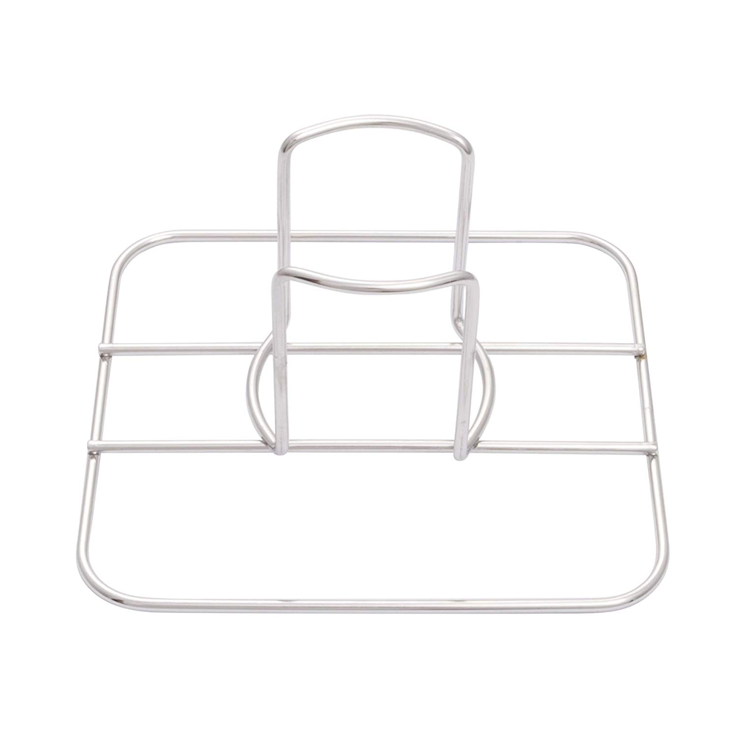 Char-Broil 140 018 - Grill+ Beer-can Chicken Rack, Stainless Steel - Image 2
