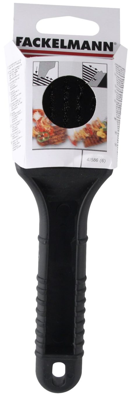 Fackelmann 41586 grill cleaning brush made of brass. Colour: black. - Image 2