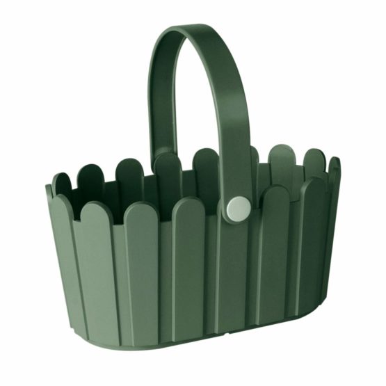 Emsa Country House M5071400 Flower Basket Laurel Green