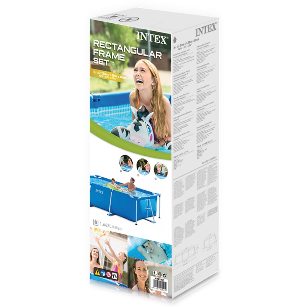 Intex 28270 Rectangular Pool, without Filter Pump, 220 x 150 x 60 cm - Image 3