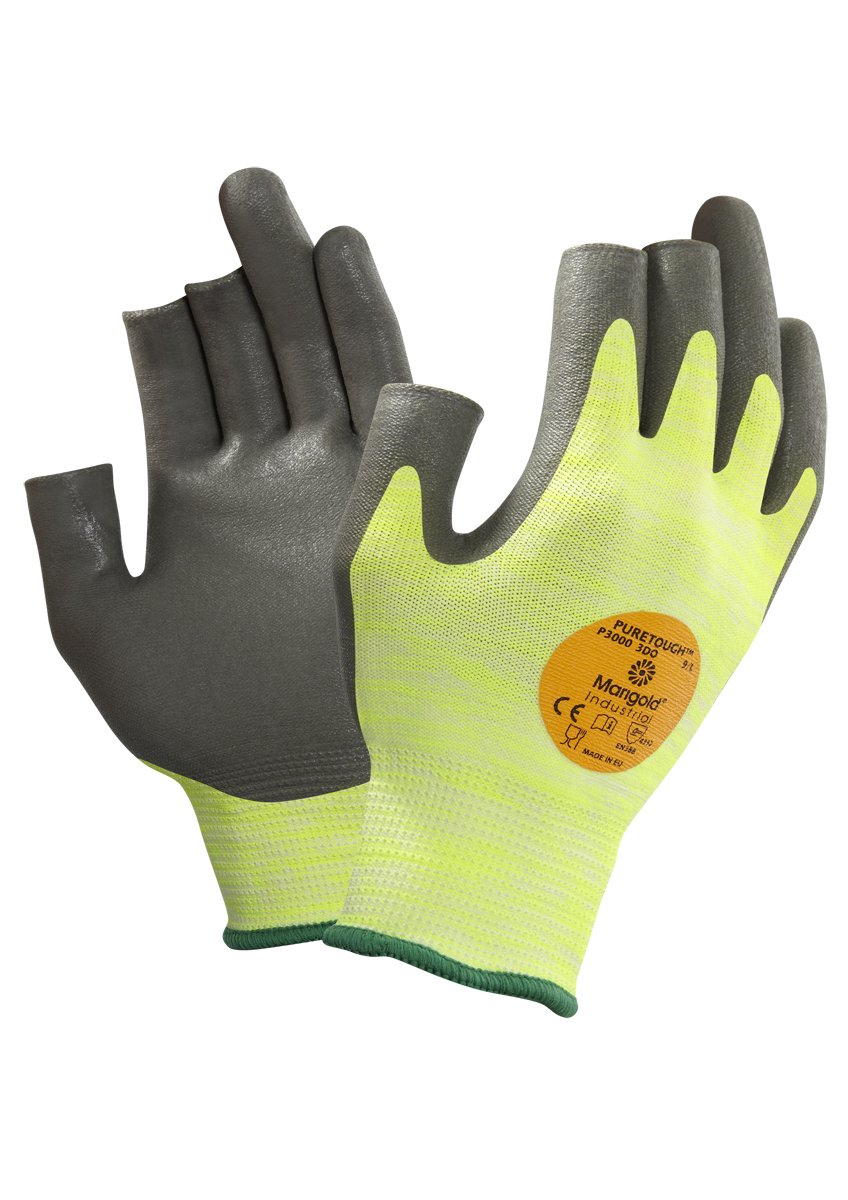 Ansell HyFlex 11-422 Work Gloves Cut Resistant, Excellent Heat and Abrasion Resistance, Mechanical Protection Gloves, Silicone-free