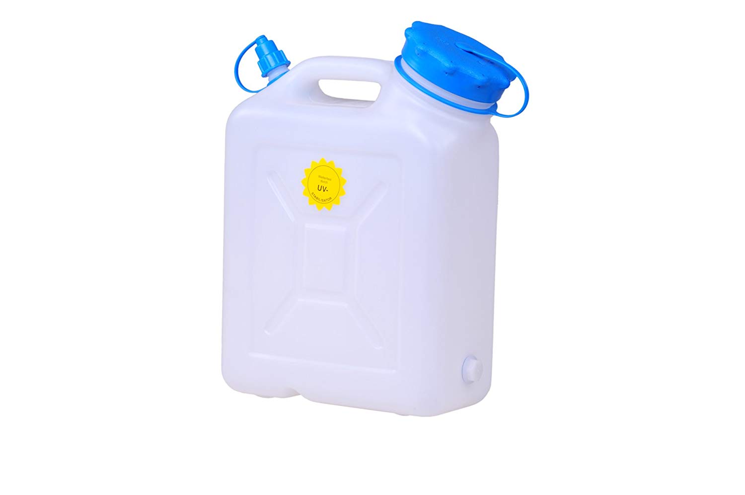 hnersdorff Weithalskanister / Abklrkanister / Mehrzweckkanister mit groer ffnung zur einfachen Innenreinigung, 10 Liter, UV-Schutz
