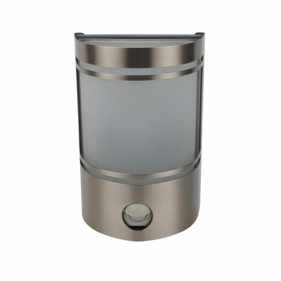 Smartwares 5000.299 Alicante Wall light – Stainless steel – Motion sensor – E27 fitting - Image 3