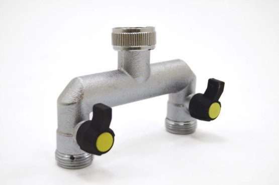 S&M s & m 551352 Dual 3/4 Female 2 Male outputs 3/4 " - Image 4