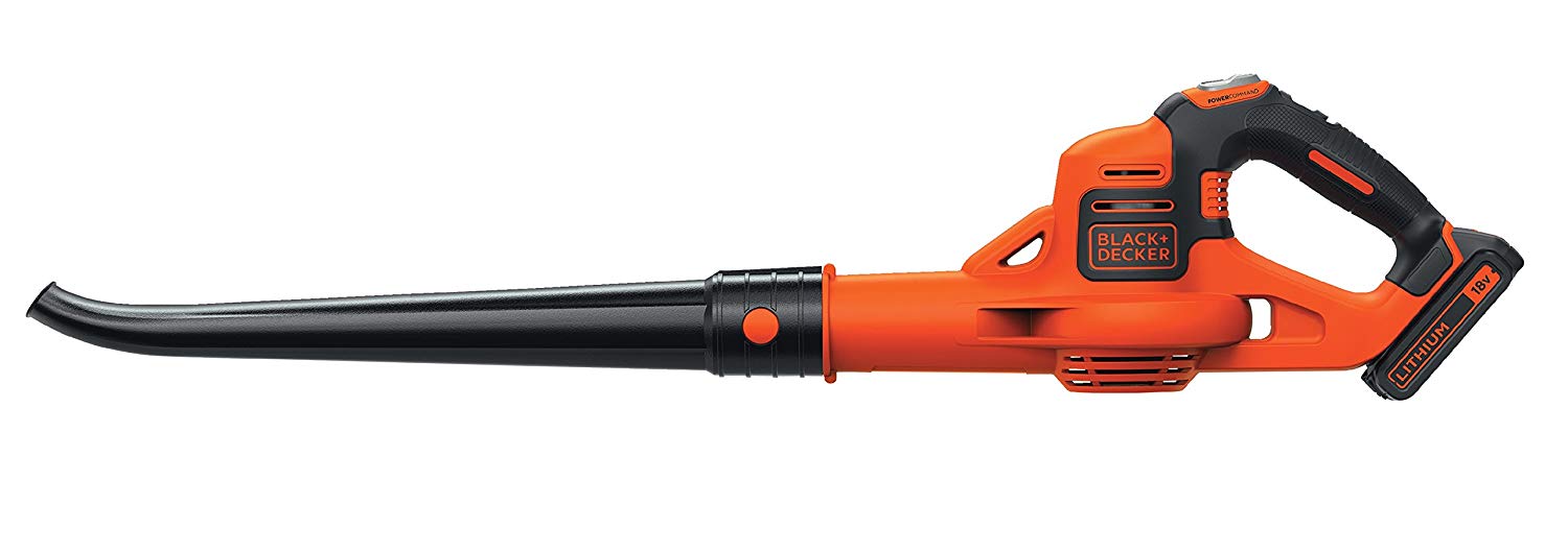BLACK+DECKER 18V Cordless Blower with Boost Mode - Bare Unit (Battery not Included), Black/Red - Image 2