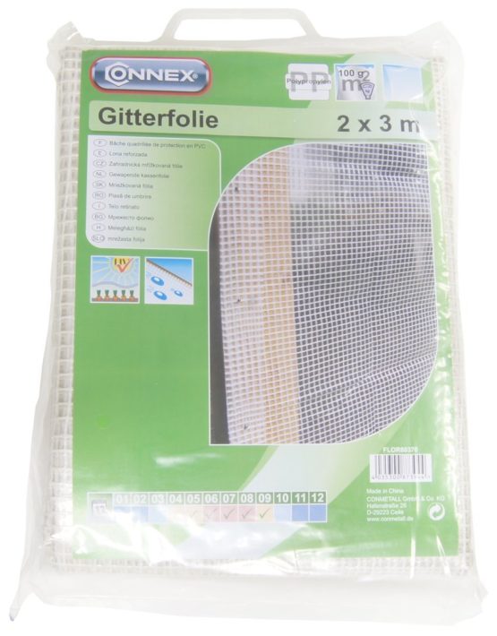 CONNEX FLOR80370 2 x 3 m Grid Film - Multi-Colour - Image 3