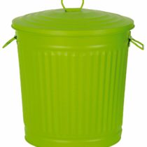 Verdemax 2876 Coloured Bin, Light Green, 37x37x37 cm