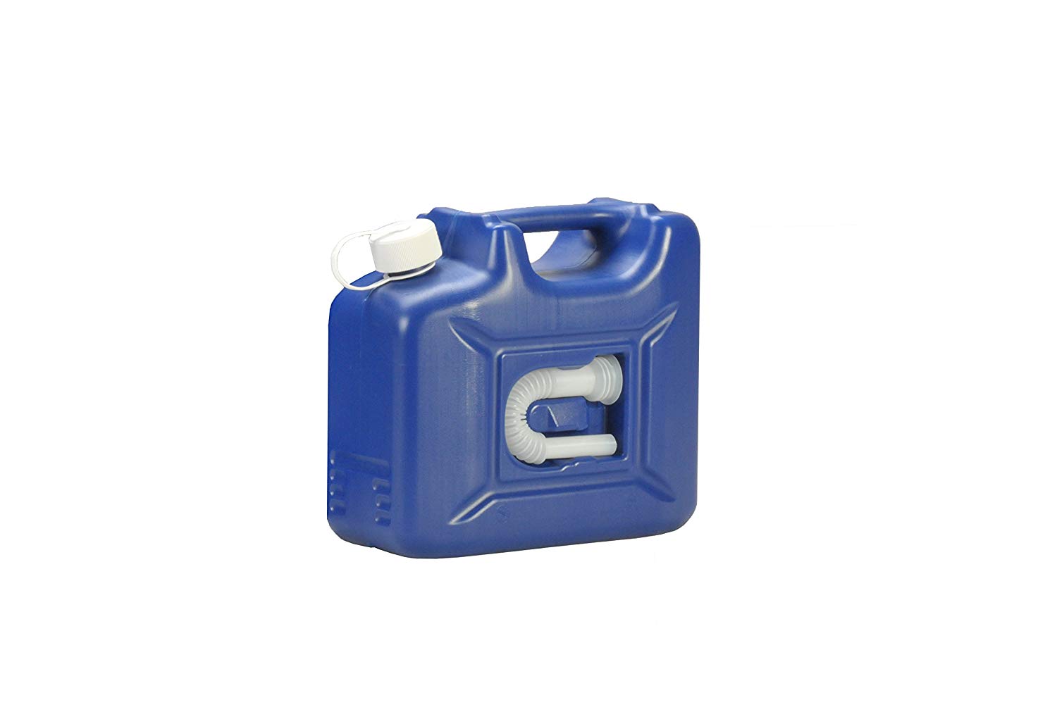 AdBlue Jerry Can 10 Litre HDPE Empty Reusable White Accessories Dark Blue Ideal for Beta Nkung on Adblue Car Zapfsulen