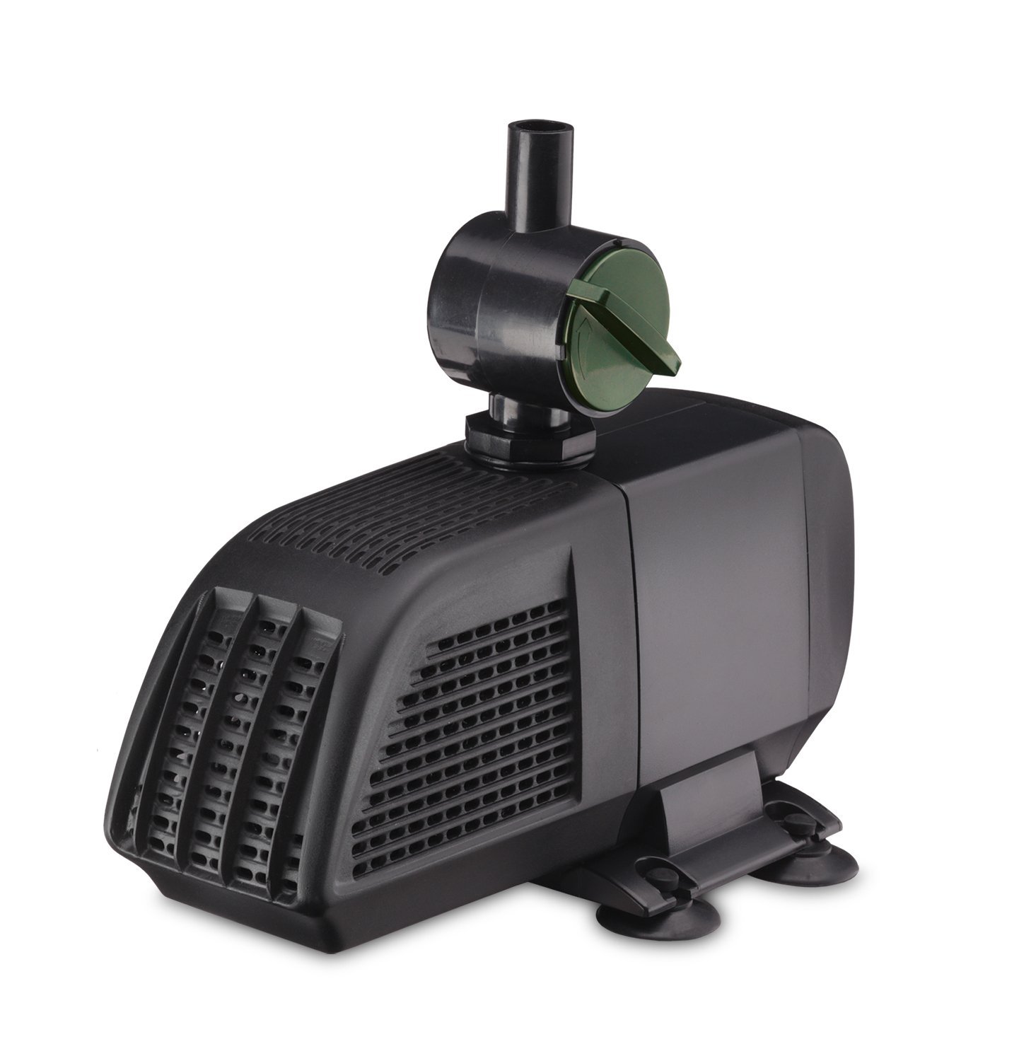 Blagdon Minipond Pond Pump 900 (to Run Fountains for Standard Ponds up to 2250 Litre), 3 Fountain Heads,Black