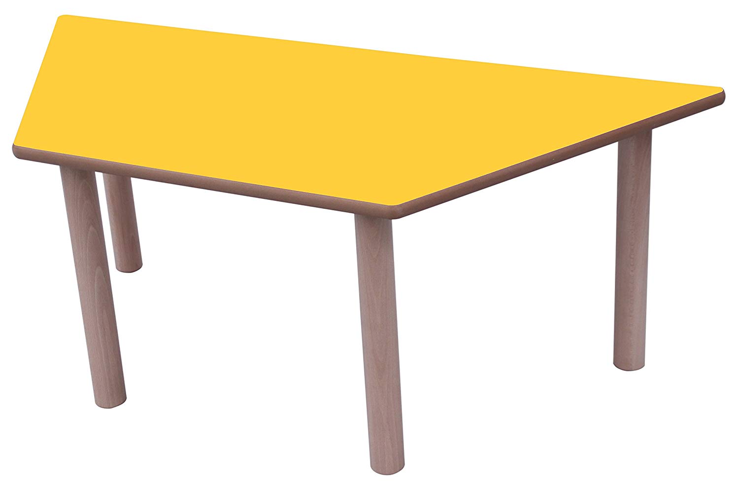 trapezoid kitchen table