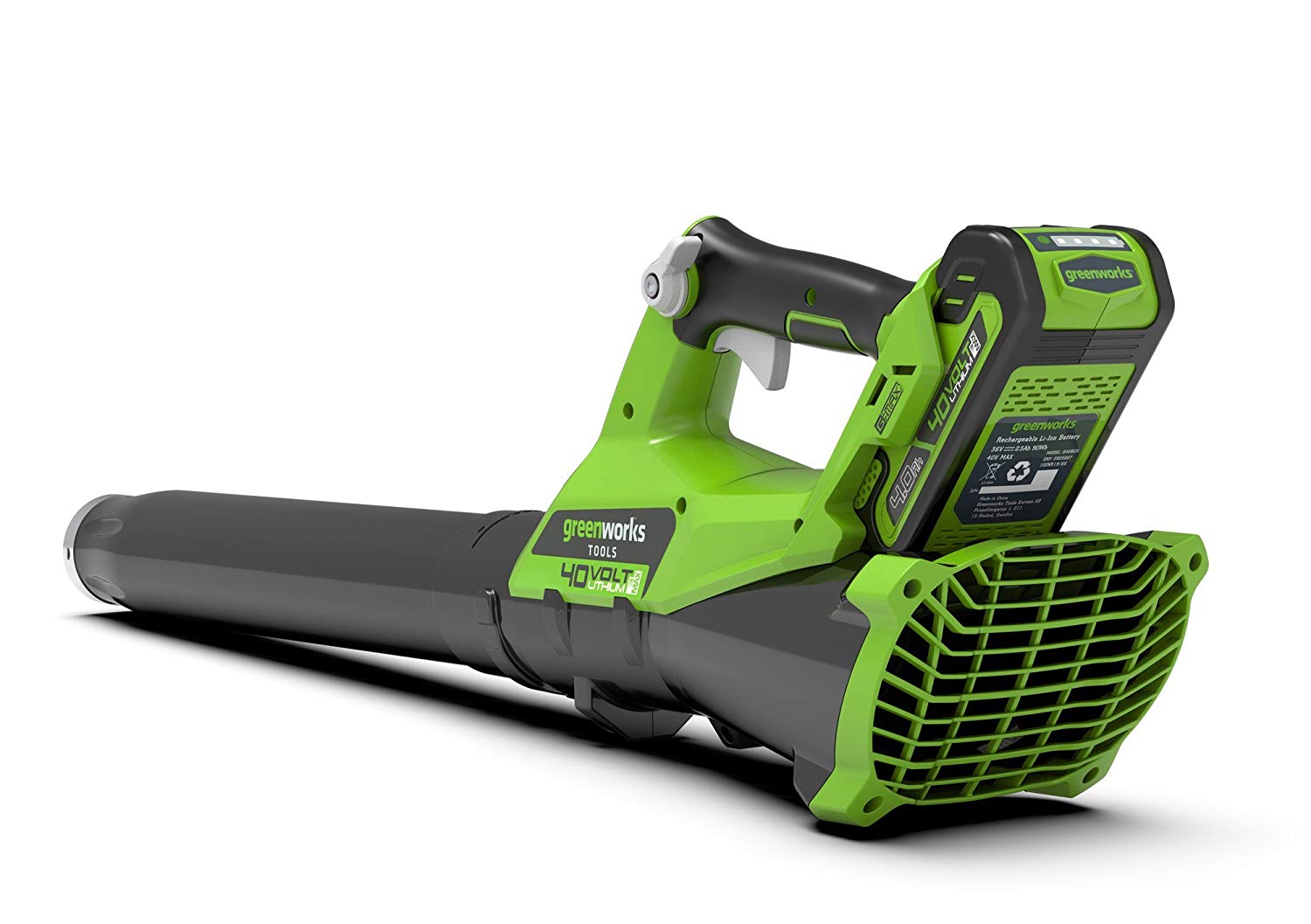 Greenworks 40V Cordless Leaf Blower with Cruise Control, Lightweight Axial Leaf Blower 177km/h 11.05m3/min - Image 3
