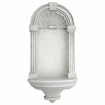 Design Toscano Classical European Style Wall Niche Display Shelf, Polyresin, Antique Stone, Medium, 54.5 cm