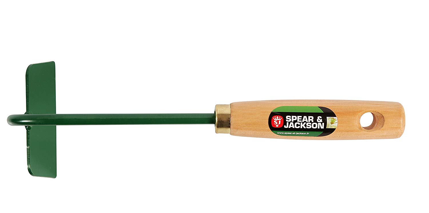 Spear & Jackson 50578 Flower Hoe with Wooden Handle
