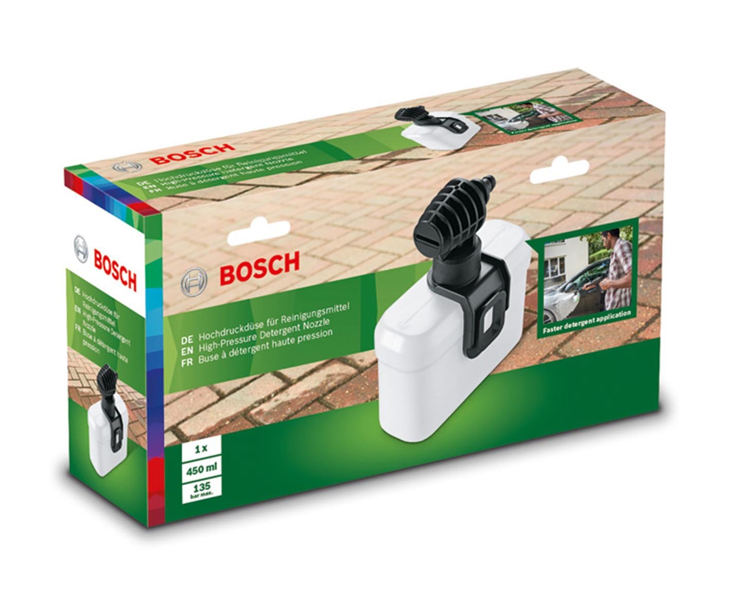 Bosch High-Pressure Foam Nozzle (Compatible with Bosch Pressure Washers: EasyAquatak 110/120, UniversalAquatak 125/130/135 - Image 2