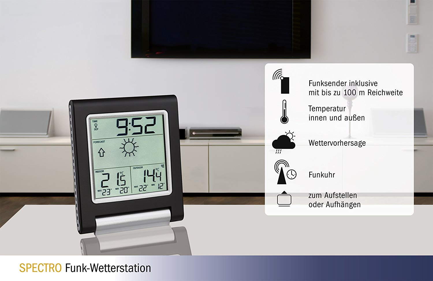 TFA Green Wash Ltd 47.1006 Dostmann Pluviomètre en Plastique avec