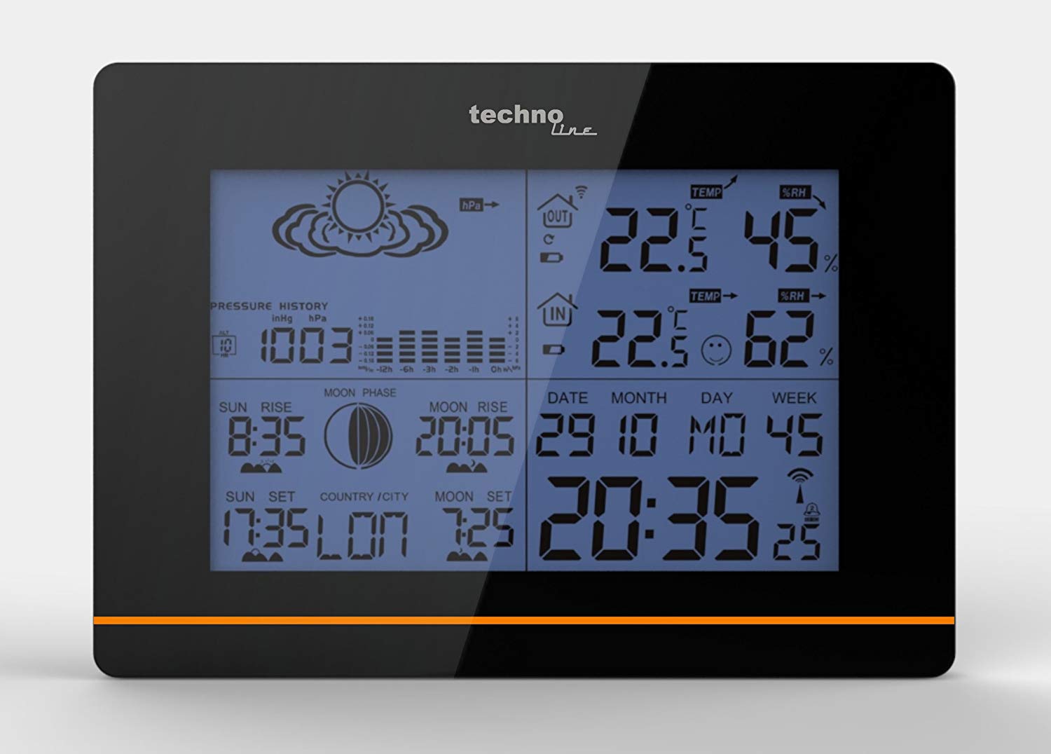 Technoline WS 6750 Digital Weather Station with clock (manuell setting) - Image 2