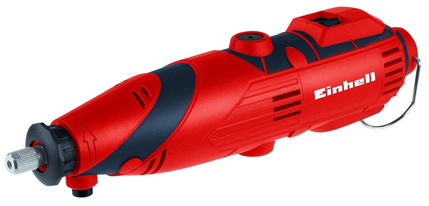 Einhell Grinding and Engraving Tool 135W, 10000-32000 1/Min Speed, Telescopic Stand, Flexible Shaft, Incl. Accessory and Storage Case TC-MG 135 E - Image 2