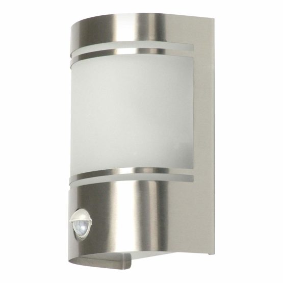 Smartwares 5000.299 Alicante Wall light – Stainless steel – Motion sensor – E27 fitting - Image 2