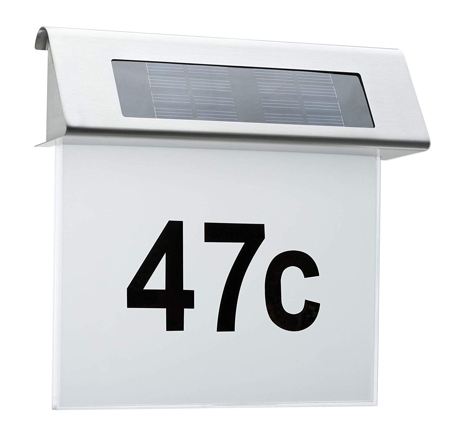 Special Solar House Number Light IP44 LED 1x0.2W Stain/Wh Stainless Steel/ACR - Image 3