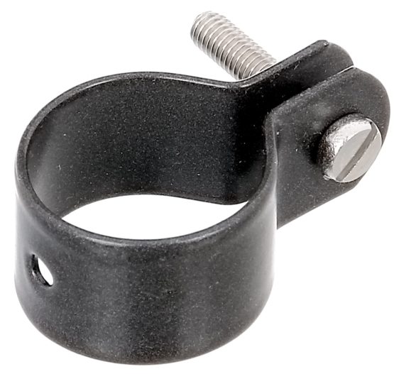GAH-Alberts 655204 Brace Clamp - Plastic-Coated - Green 34 mm Charcoal