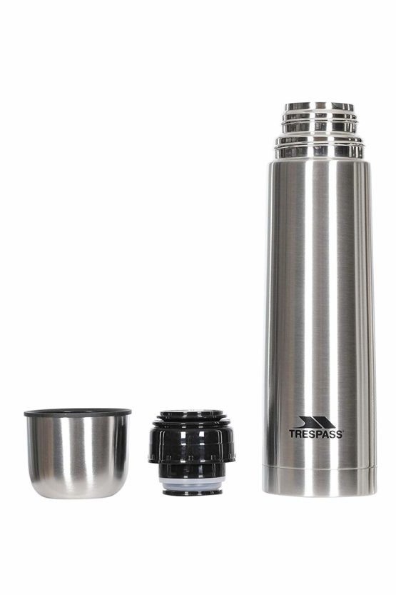 Trespass Unisex Thirst 50 X Durable Stainless Steel Insulated Travel Camping Flask for Hot and Cold Drinks Tea Coffee Soup - Image 4