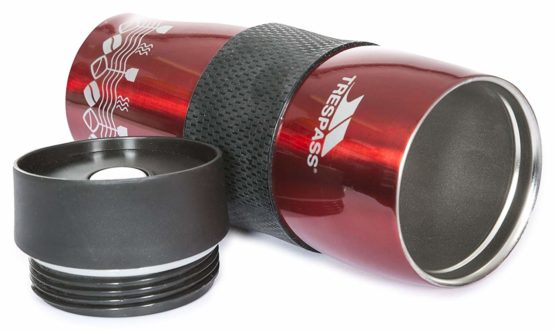 Trespass Magma400 Thermal Cup - Red Print, Each - Image 3