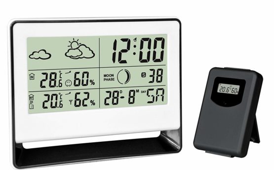 Chacon 54416 Weather Station with Wireless Outdoor Sensor