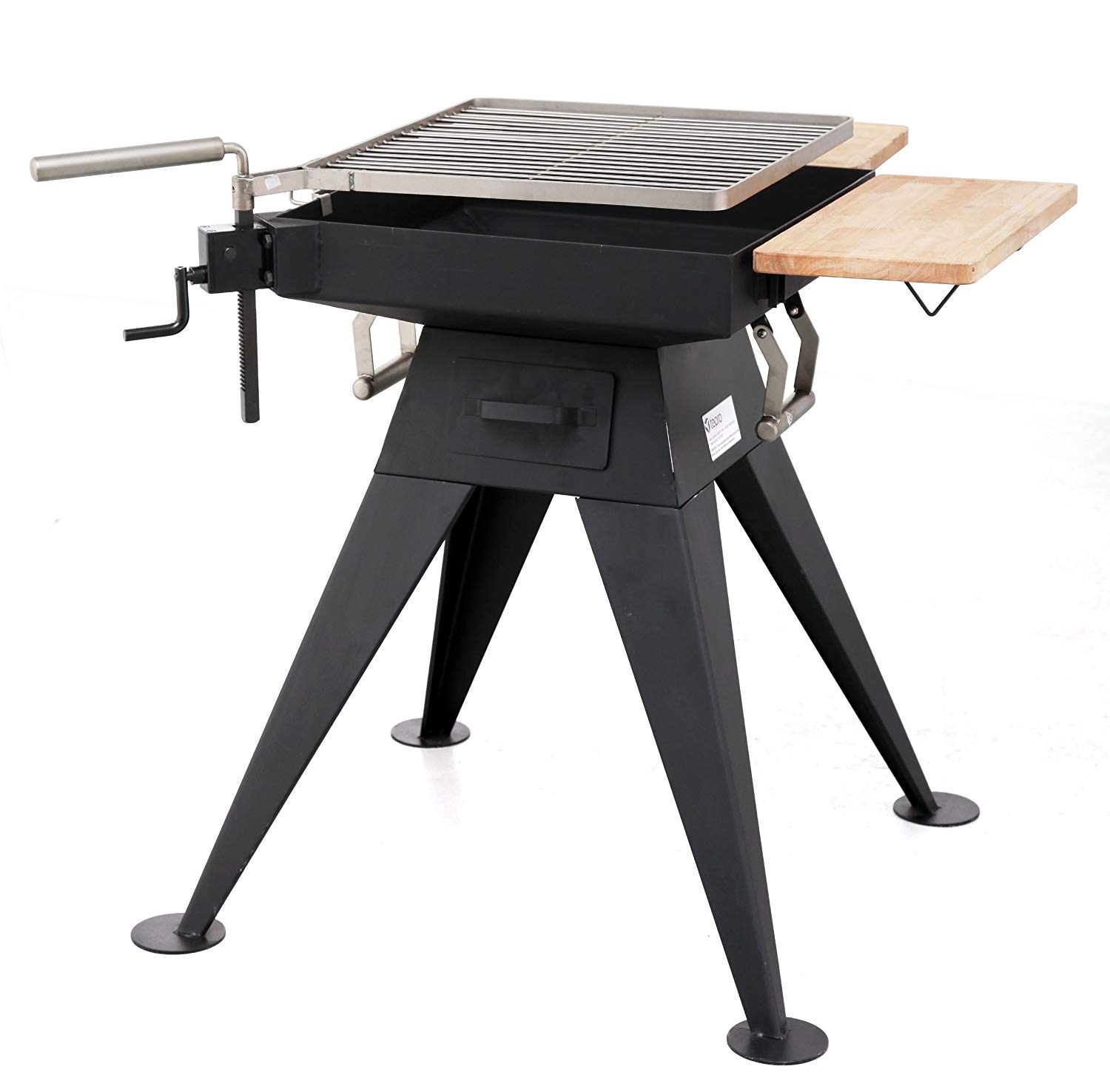 bbq adjustable height