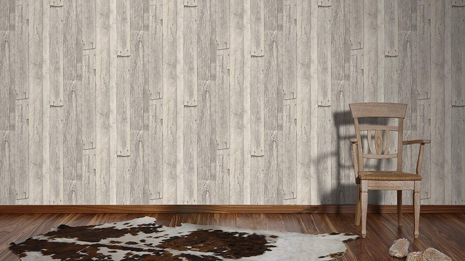 A.S. Creation 95931-1 10.05 x 0.53 m Wood Effect Wallpaper - Beige/Brown - Image 3