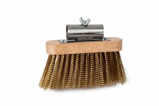 FALCI 249964-91 Oven Rotating Brush for Removing Ash, 13 x 3.2 cm, Grey