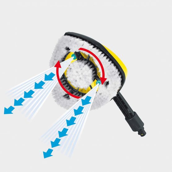 Kärcher Power Wash Brush D150 Delta Racer - Pressure Washer Accessory - Image 2