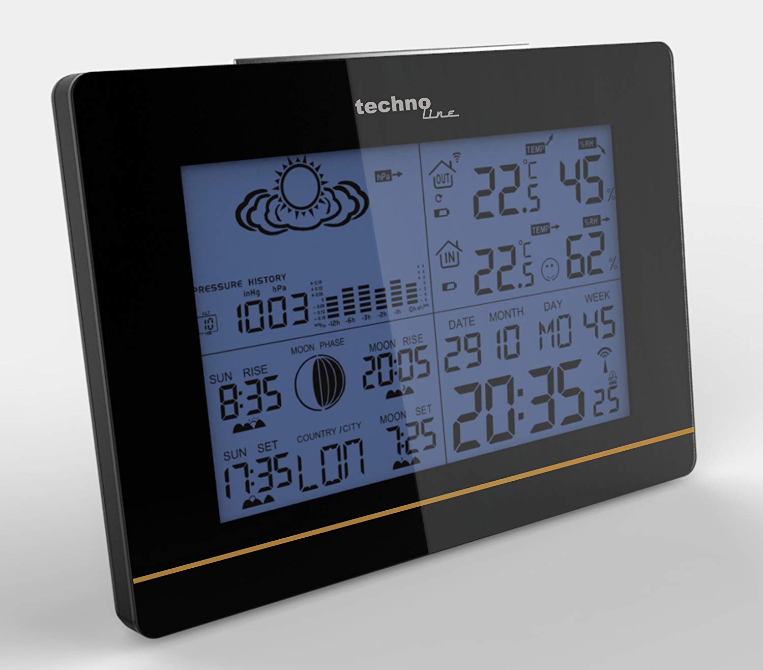 Technoline WS 6750 Digital Weather Station with clock (manuell setting) - Image 4