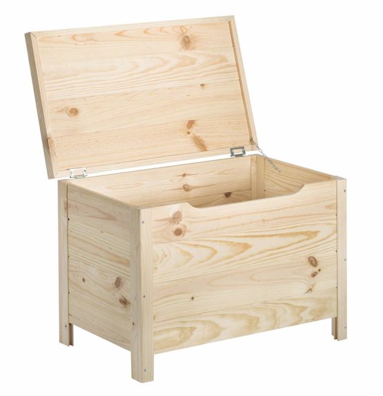 Astigarraga 499B84 Chest with Lid Retainer 70 x 40 x 48 cm Solid Pine - Image 2