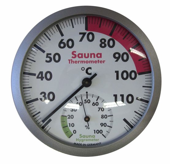 TFA Dostmann Analog Sauna Thermo-Hygrometer Heat Resistant Materials Temperature Humidity