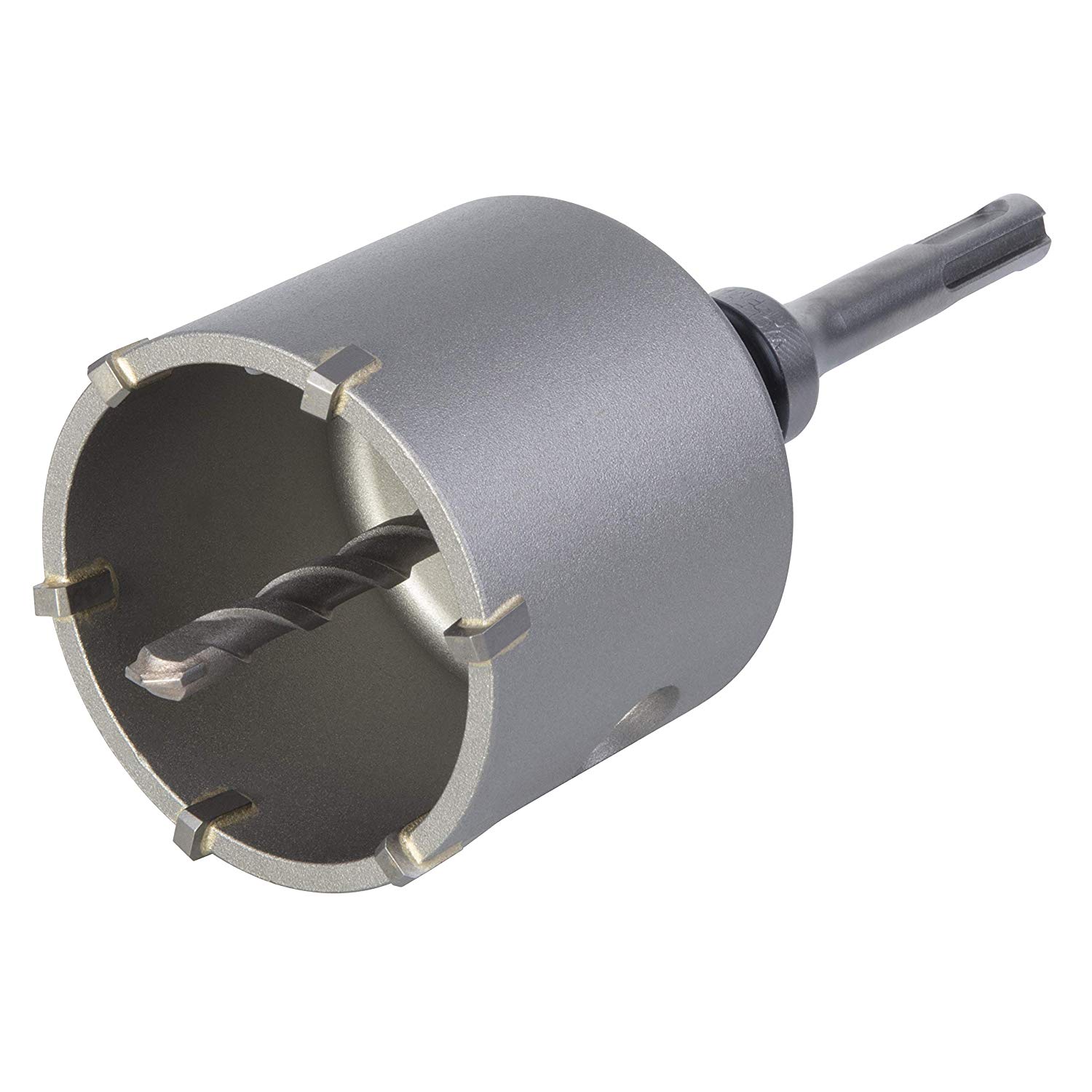 wolfcraft Annular Bit, Tungsten Carbide Tipped, With SDS Plus Mandrel, 68 mm I 5483000 I For electrical and plumbing installations in concrete