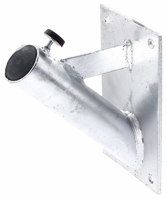 Gah-Alberts 639815 Flagpole Holder for Attaching to Wall Hop-Dip Galvanised