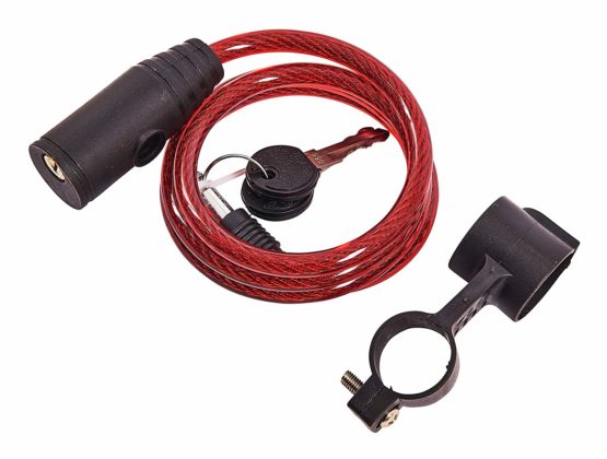 Amtech T1750 100cm (40") x 8mm Security Cable Lock - Image 2