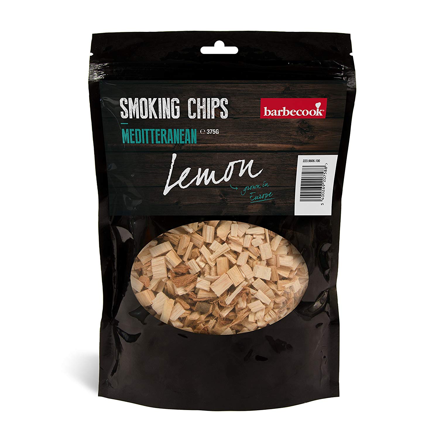 barbecook 223.9806.100 Smoking Chips Lemon, Brown, 19 x 8 x 26.5 cm