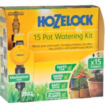 Hozelock Ltd 15 Pot Watering Kit and Mechanical Timer with Automatic Off Function