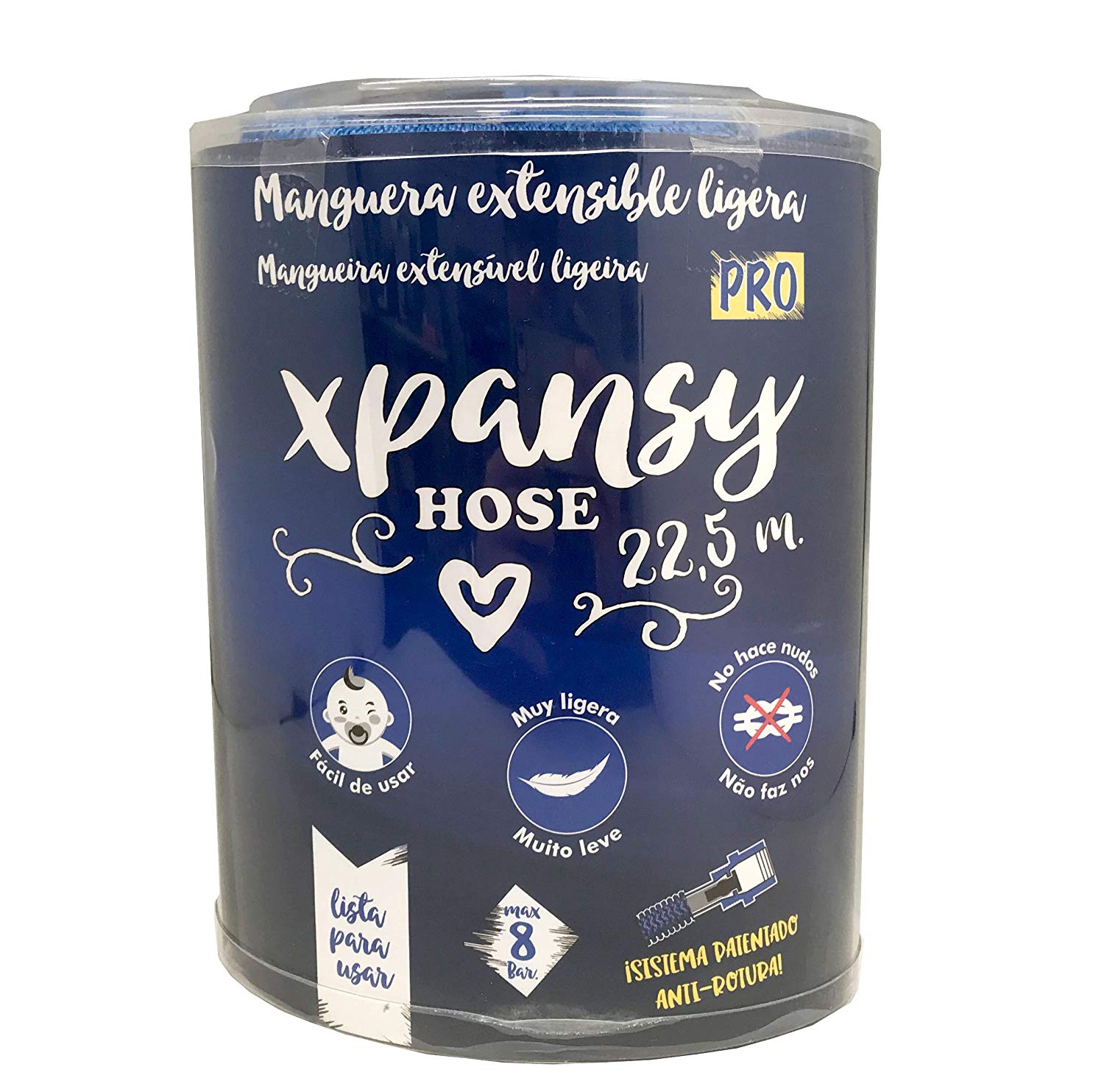 xpansy HOSE Pro C2622B Expandable Hose with Water Pressure, Blue, 22.5 m - Image 2
